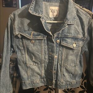 Zara Light Blue Denim Jacket